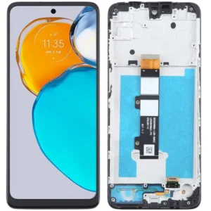 Display with Touch Screen Replacement for Motorola Moto E32s - With Frame - XT2229-2