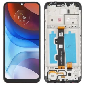 Display with Touch Screen Replacement for Motorola Moto E7 - With Frame