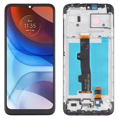 Display with Touch Screen Replacement for Motorola Moto E7 Power - With Frame
