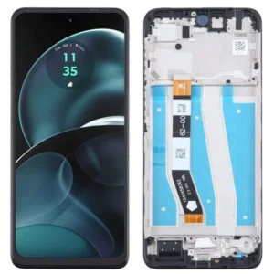 Display with Touch Screen Replacement for Motorola Moto G14 - With Frame - XT2341-3