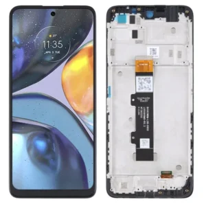 Display with Touch Screen Replacement for Motorola Moto G22 - With Frame - XT2231-1
