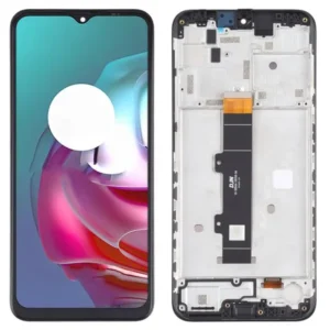 Display with Touch Screen Replacement for Motorola Moto G30 - With Frame