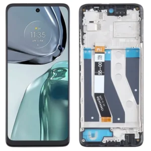 Display with Touch Screen Replacement for Motorola Moto G62 5G - With Frame - XT2223-3