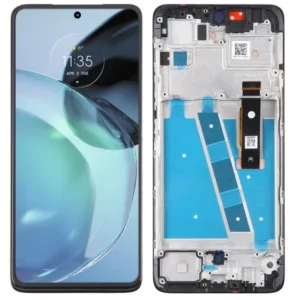 Display with Touch Screen Replacement for Motorola Moto G72 - With Frame - XT2255-2