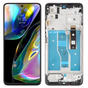 Display with Touch Screen Replacement for Motorola Moto G82 5G - With Frame - XT2225-1